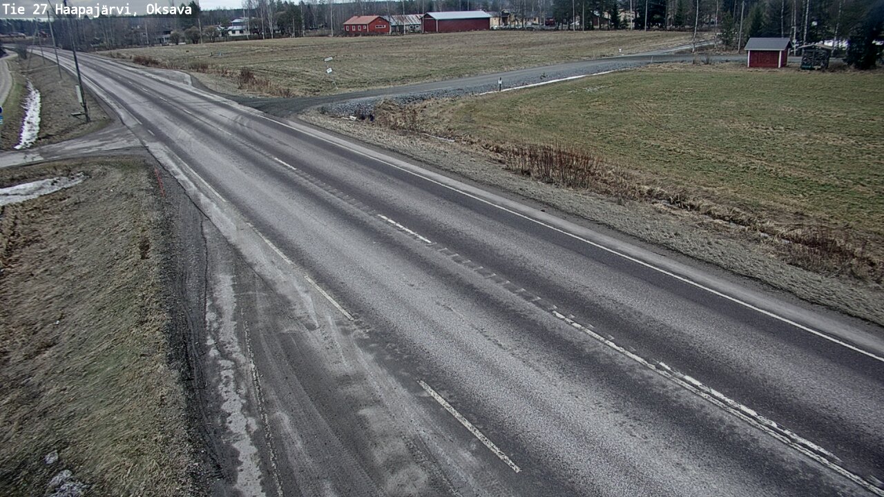 Kelikamerat Kuva Tie 27 Haapajärvi, Oksava, Haapajärvi, Pohjois-Pohjanmaa