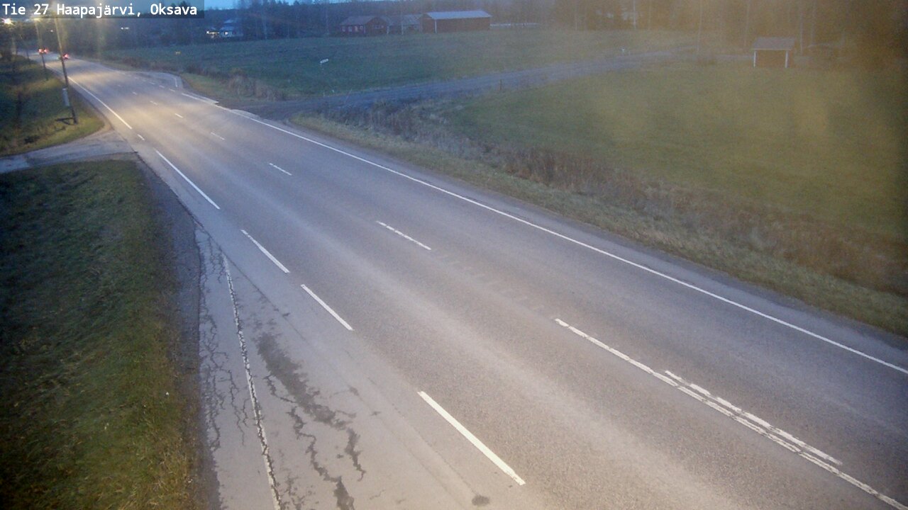 Kelikamerat Kuva Tie 27 Haapajärvi, Oksava, Haapajärvi, Pohjois-Pohjanmaa