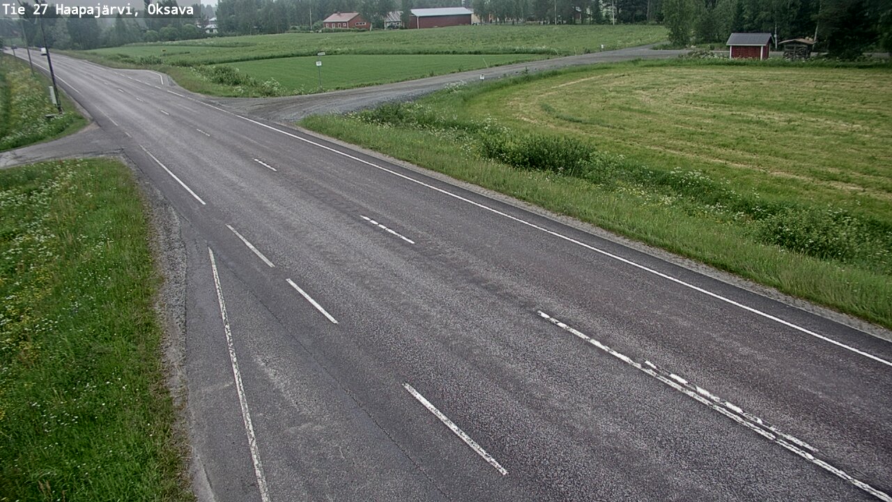 Kelikamerat Kuva Tie 27 Haapajärvi, Oksava, Haapajärvi, Pohjois-Pohjanmaa