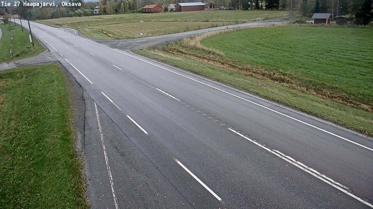Kelikamerat Kuva Tie 27 Haapajärvi, Oksava, Haapajärvi, Pohjois-Pohjanmaa