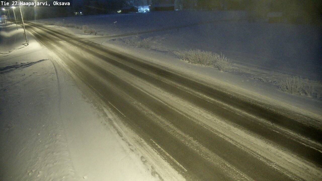 Kelikamerat Kuva Tie 27 Haapajärvi, Oksava, Haapajärvi, Pohjois-Pohjanmaa