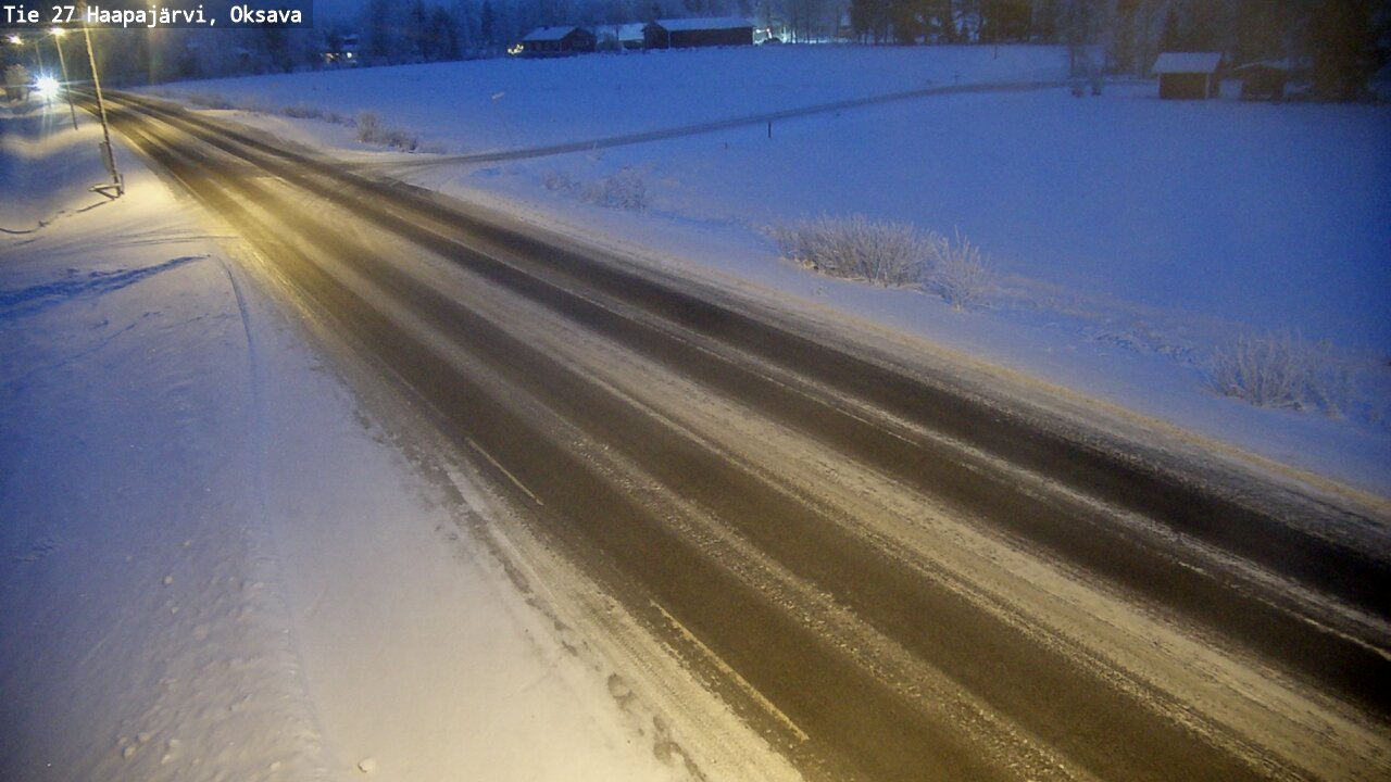 Kelikamerat Kuva Tie 27 Haapajärvi, Oksava, Haapajärvi, Pohjois-Pohjanmaa