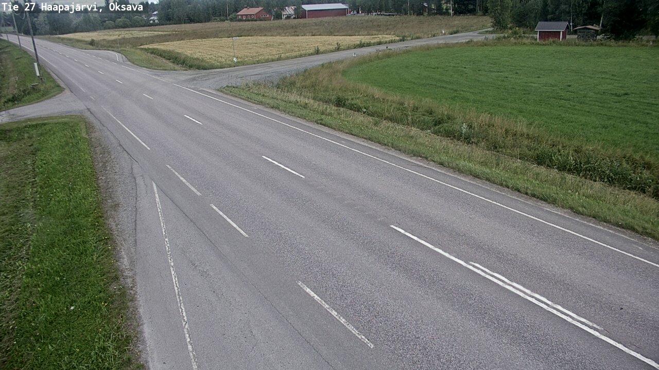 Kelikamerat Kuva Tie 27 Haapajärvi, Oksava, Haapajärvi, Pohjois-Pohjanmaa