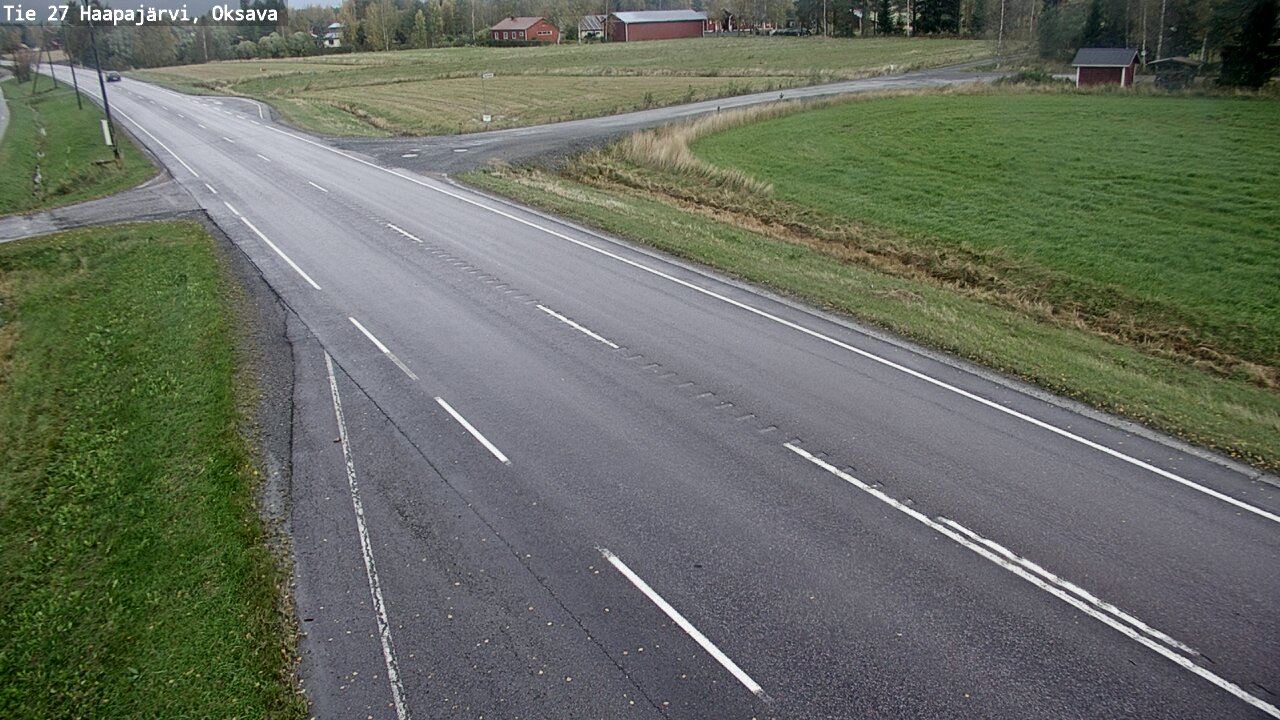 Kelikamerat Kuva Tie 27 Haapajärvi, Oksava, Haapajärvi, Pohjois-Pohjanmaa