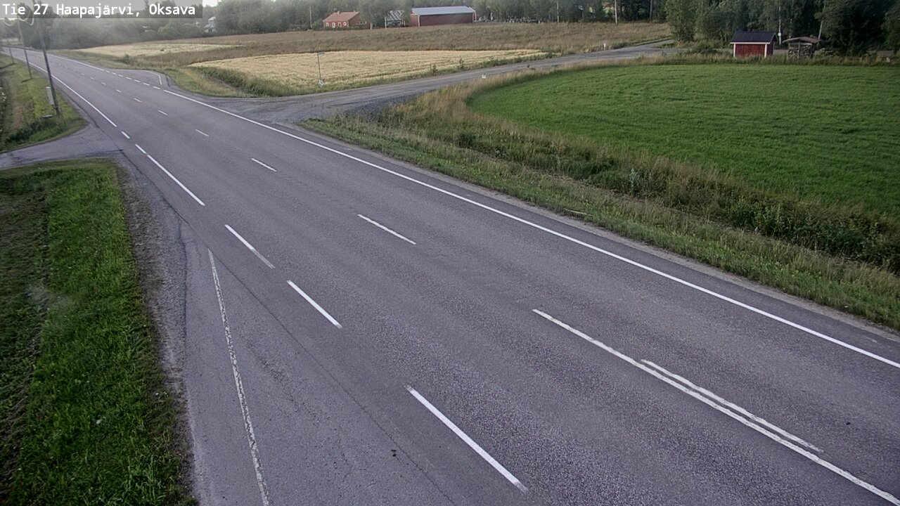 Kelikamerat Kuva Tie 27 Haapajärvi, Oksava, Haapajärvi, Pohjois-Pohjanmaa