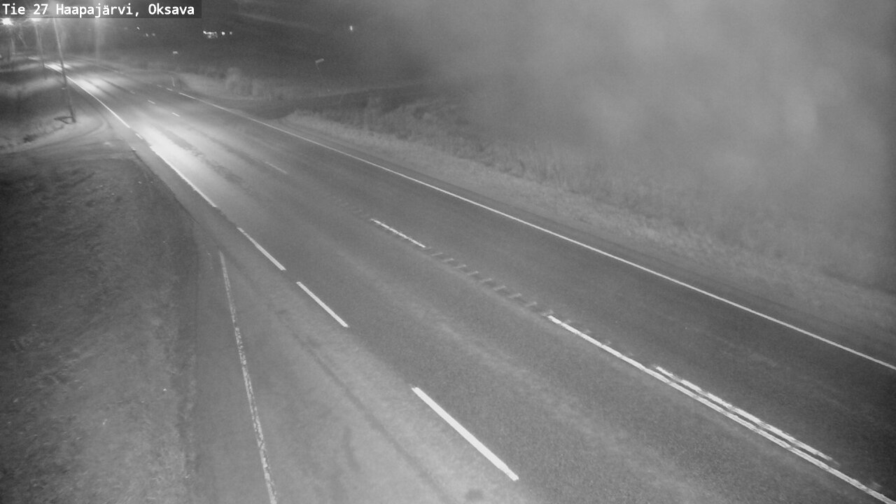 Kelikamerat Kuva Tie 27 Haapajärvi, Oksava, Haapajärvi, Pohjois-Pohjanmaa