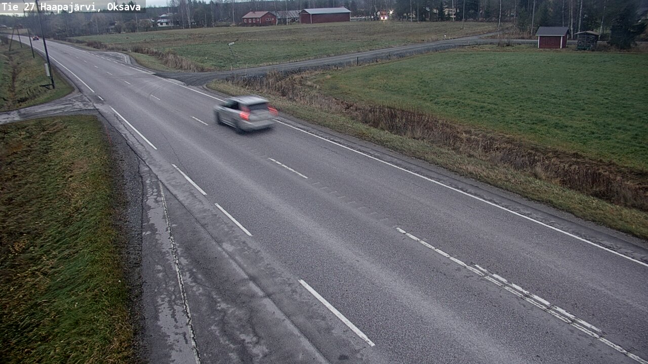 Kelikamerat Kuva Tie 27 Haapajärvi, Oksava, Haapajärvi, Pohjois-Pohjanmaa
