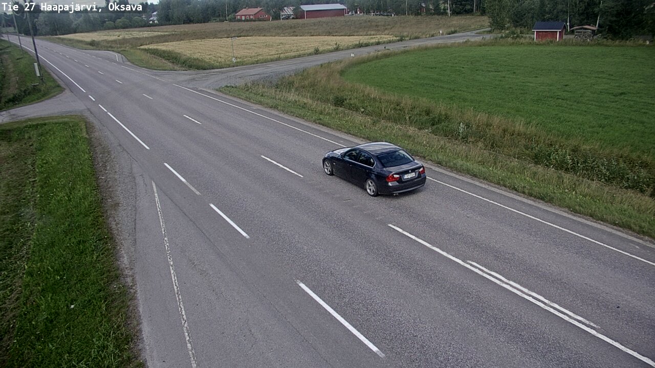Kelikamerat Kuva Tie 27 Haapajärvi, Oksava, Haapajärvi, Pohjois-Pohjanmaa