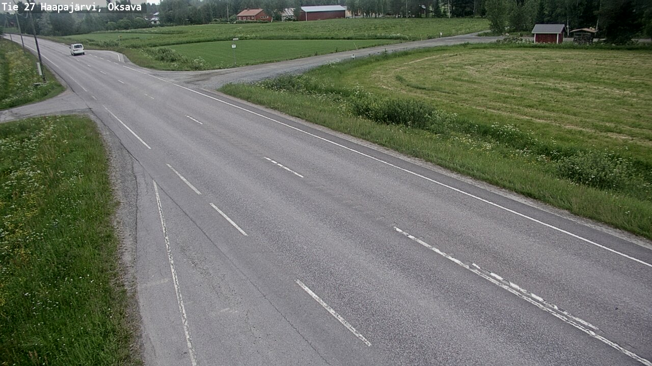 Kelikamerat Kuva Tie 27 Haapajärvi, Oksava, Haapajärvi, Pohjois-Pohjanmaa