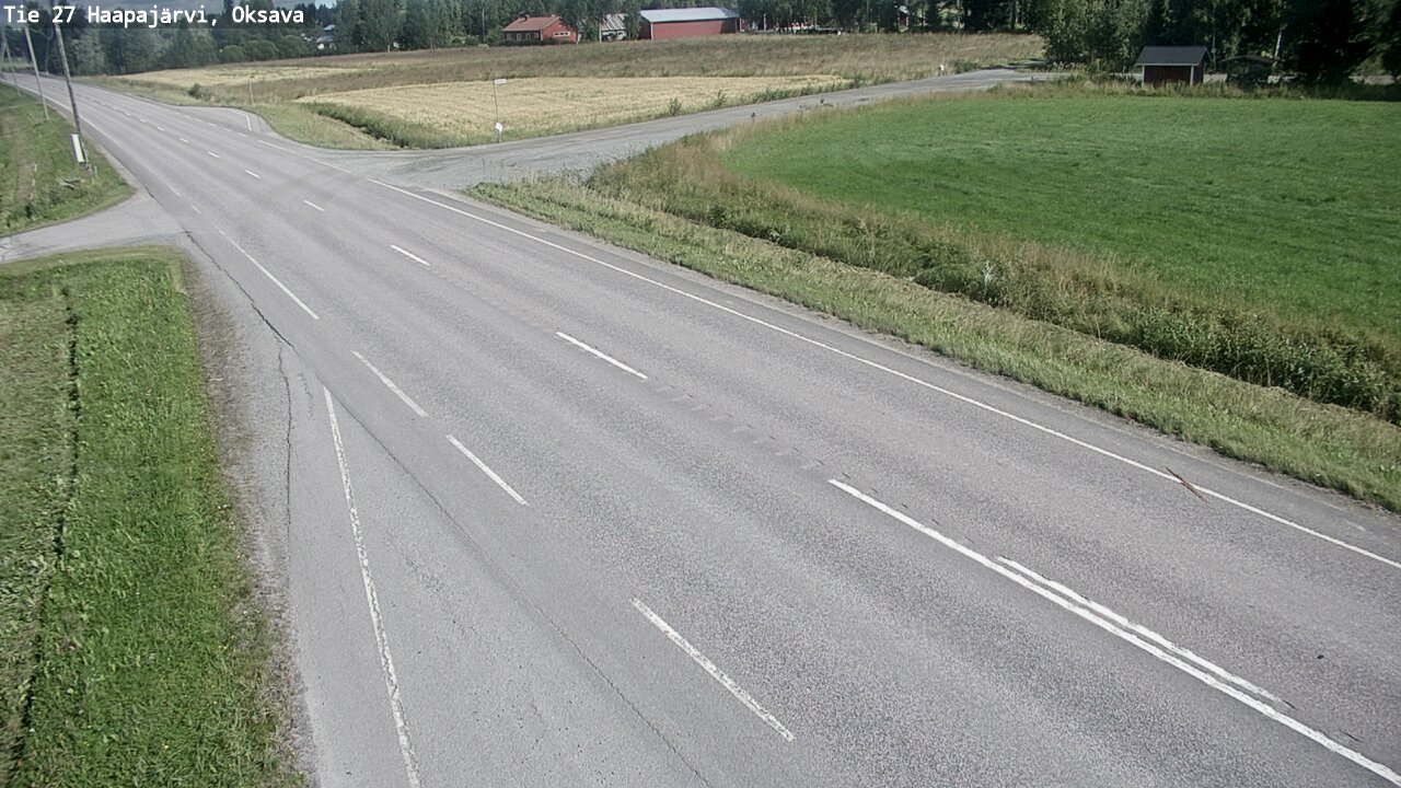 Kelikamerat Kuva Tie 27 Haapajärvi, Oksava, Haapajärvi, Pohjois-Pohjanmaa