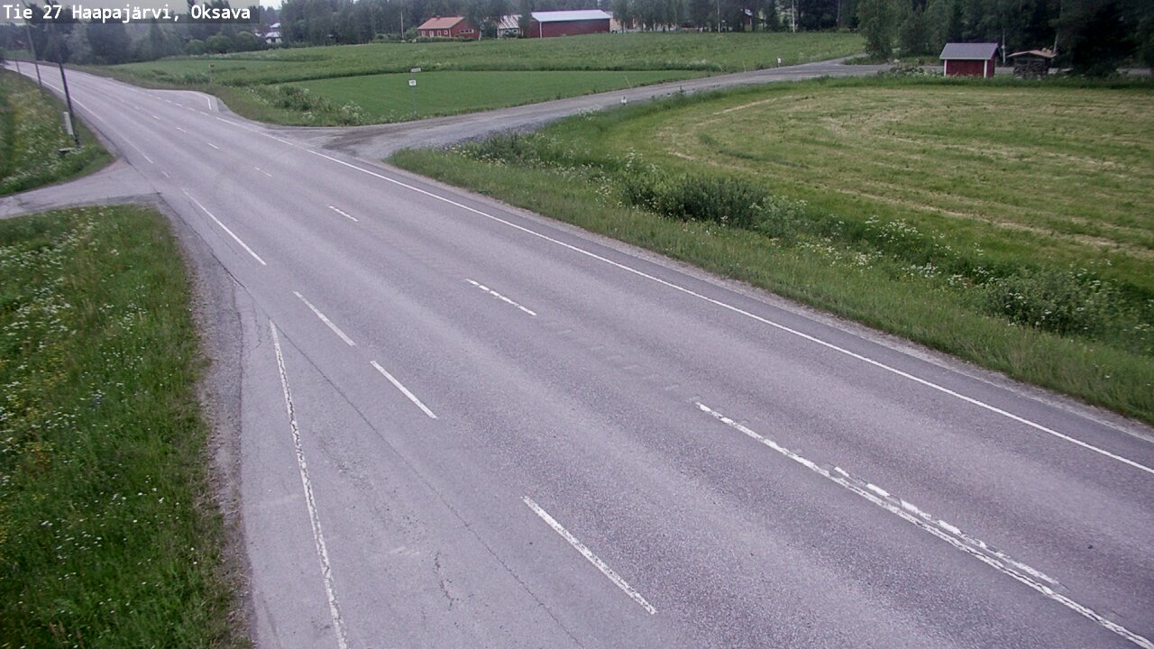 Kelikamerat Kuva Tie 27 Haapajärvi, Oksava, Haapajärvi, Pohjois-Pohjanmaa