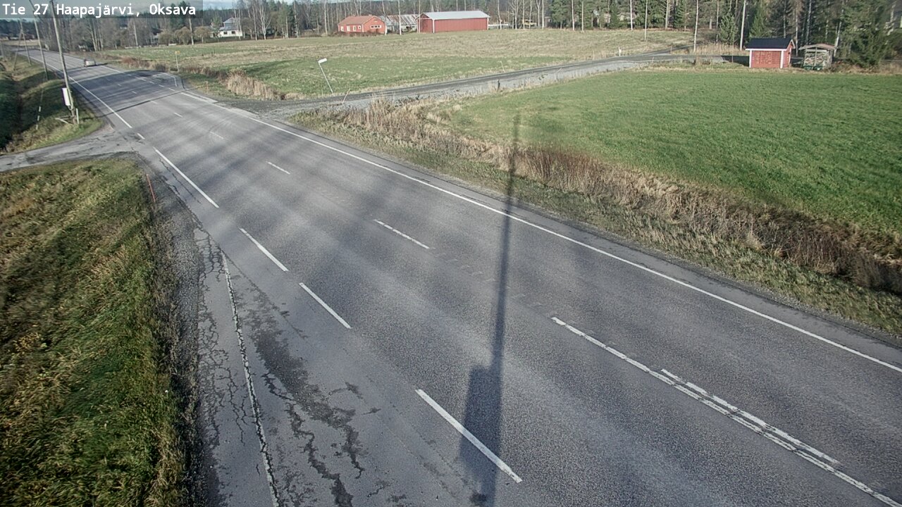 Kelikamerat Kuva Tie 27 Haapajärvi, Oksava, Haapajärvi, Pohjois-Pohjanmaa