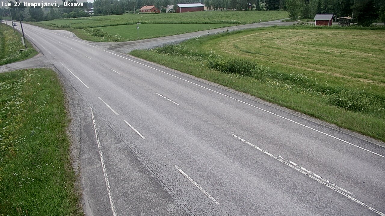 Kelikamerat Kuva Tie 27 Haapajärvi, Oksava, Haapajärvi, Pohjois-Pohjanmaa