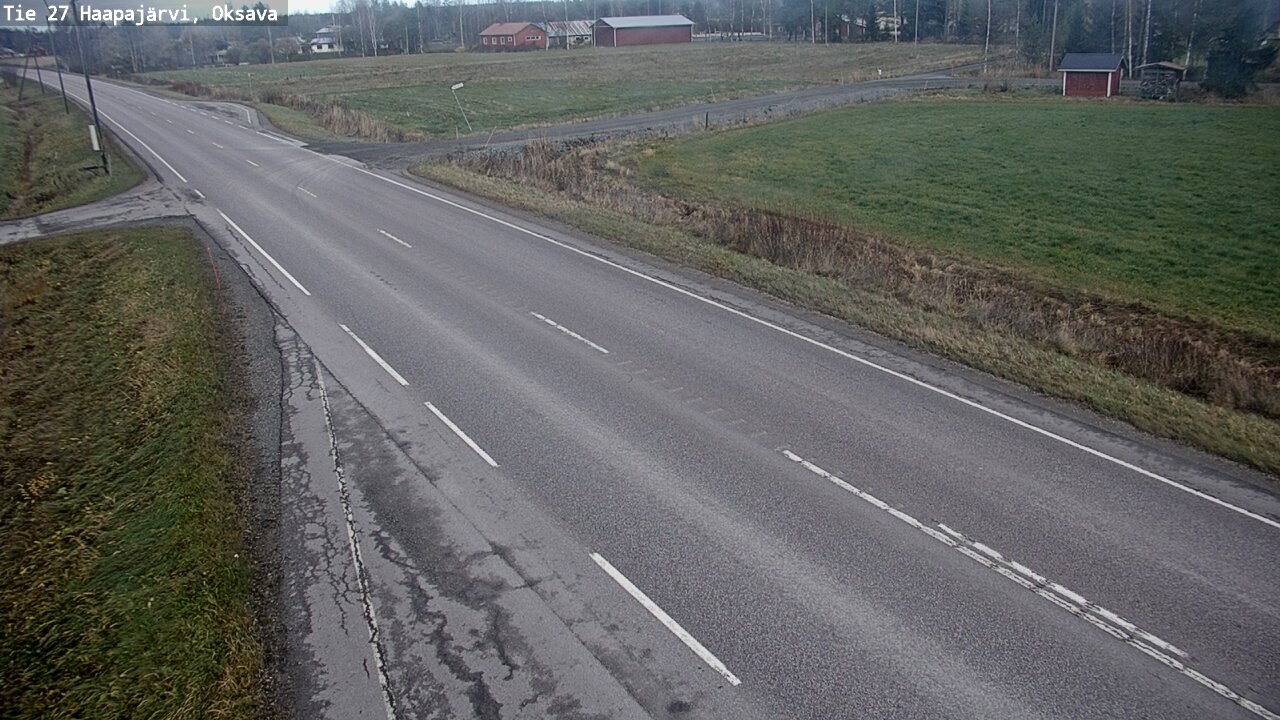 Kelikamerat Kuva Tie 27 Haapajärvi, Oksava, Haapajärvi, Pohjois-Pohjanmaa
