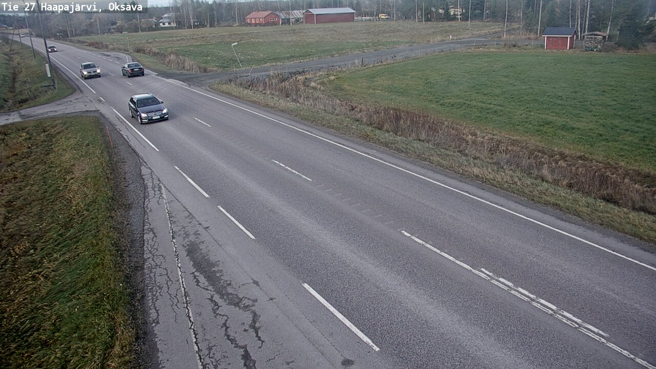 Kelikamerat Kuva Tie 27 Haapajärvi, Oksava, Haapajärvi, Pohjois-Pohjanmaa
