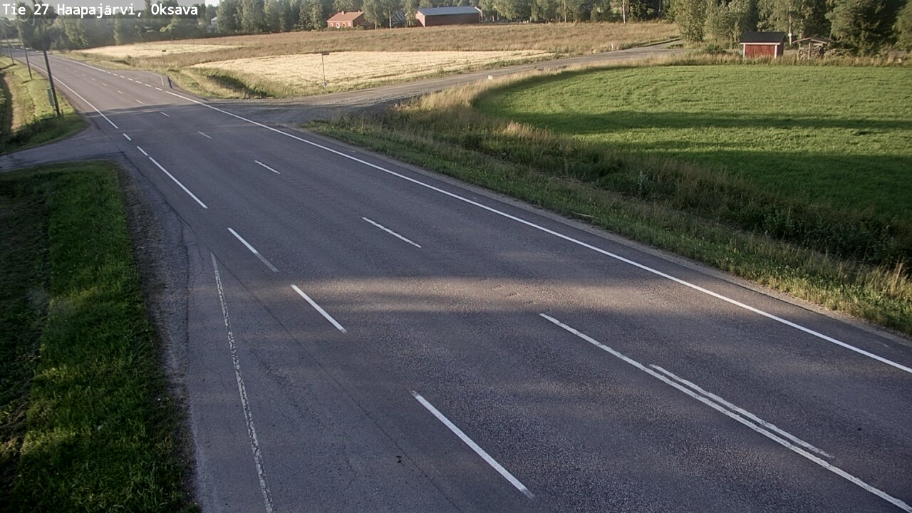 Kelikamerat Kuva Tie 27 Haapajärvi, Oksava, Haapajärvi, Pohjois-Pohjanmaa