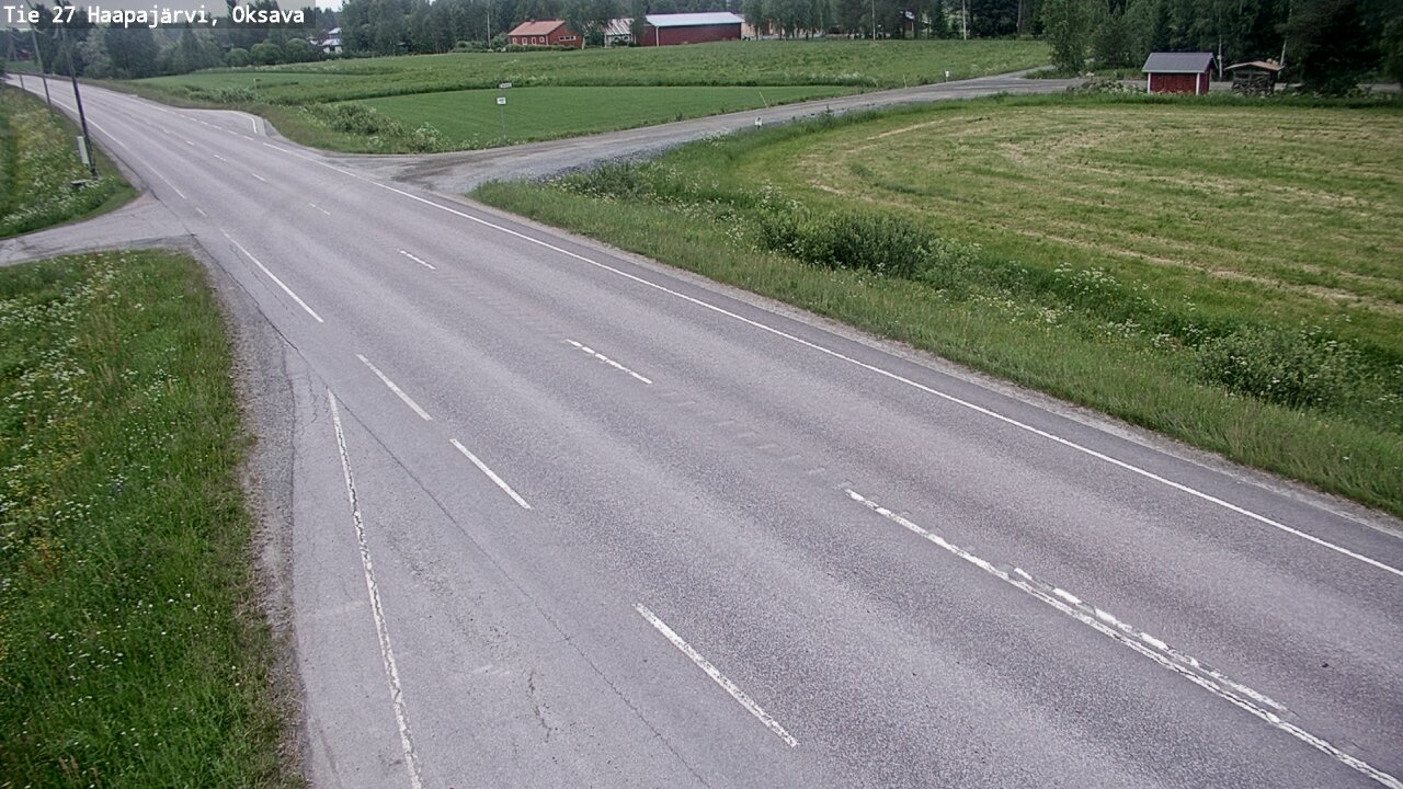 Kelikamerat Kuva Tie 27 Haapajärvi, Oksava, Haapajärvi, Pohjois-Pohjanmaa