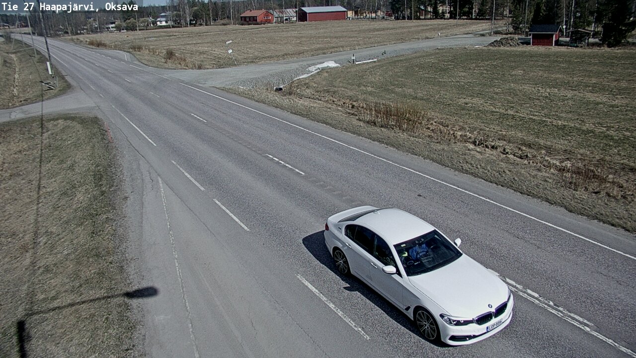 Kelikamerat Kuva Tie 27 Haapajärvi, Oksava, Haapajärvi, Pohjois-Pohjanmaa