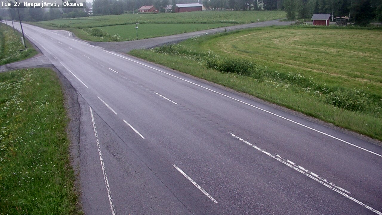 Kelikamerat Kuva Tie 27 Haapajärvi, Oksava, Haapajärvi, Pohjois-Pohjanmaa