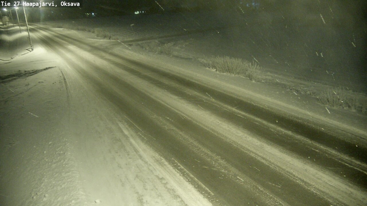 Kelikamerat Kuva Tie 27 Haapajärvi, Oksava, Haapajärvi, Pohjois-Pohjanmaa