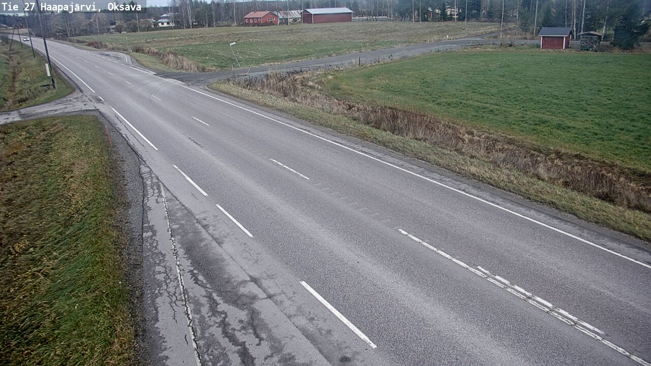 Kelikamerat Kuva Tie 27 Haapajärvi, Oksava, Haapajärvi, Pohjois-Pohjanmaa