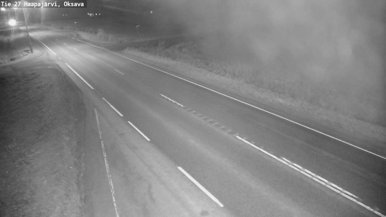Kelikamerat Kuva Tie 27 Haapajärvi, Oksava, Haapajärvi, Pohjois-Pohjanmaa