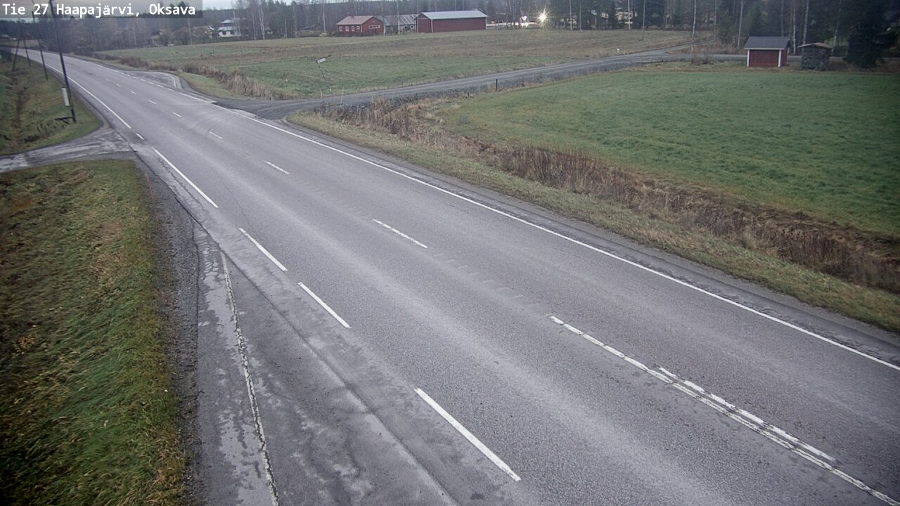 Kelikamerat Kuva Tie 27 Haapajärvi, Oksava, Haapajärvi, Pohjois-Pohjanmaa