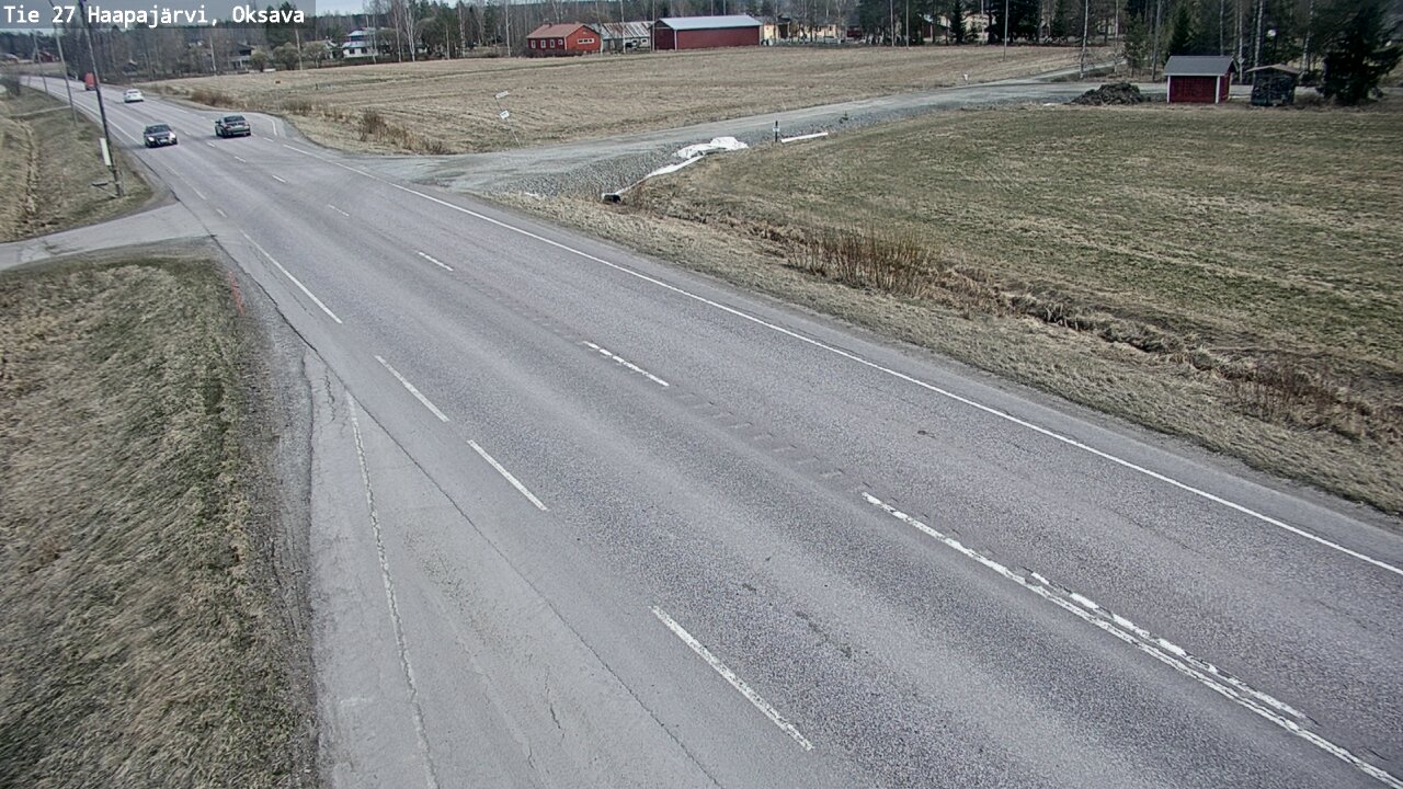 Kelikamerat Kuva Tie 27 Haapajärvi, Oksava, Haapajärvi, Pohjois-Pohjanmaa