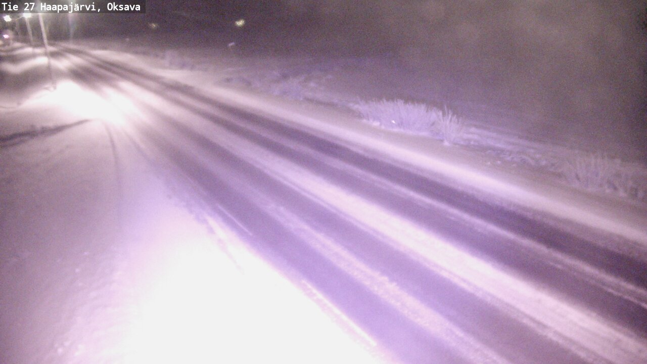 Kelikamerat Kuva Tie 27 Haapajärvi, Oksava, Haapajärvi, Pohjois-Pohjanmaa