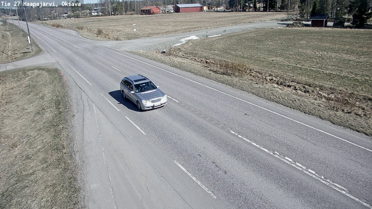 Kelikamerat Kuva Tie 27 Haapajärvi, Oksava, Haapajärvi, Pohjois-Pohjanmaa