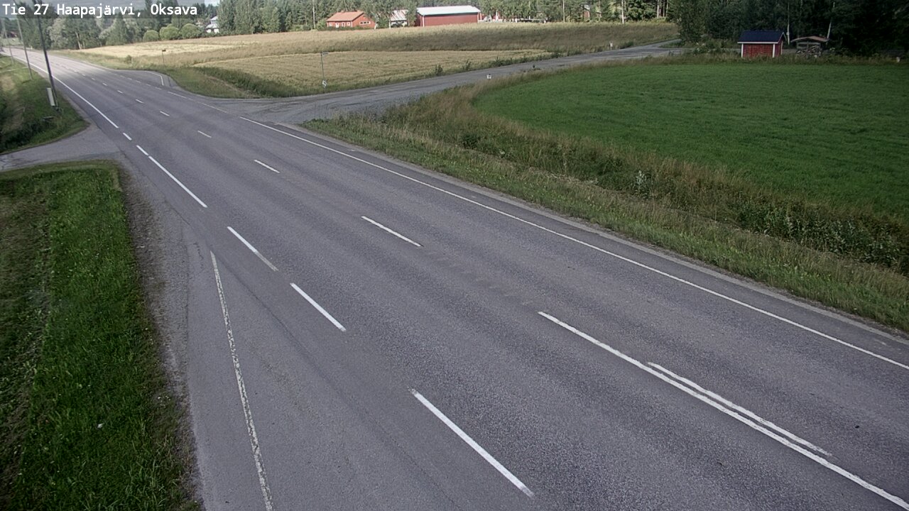Kelikamerat Kuva Tie 27 Haapajärvi, Oksava, Haapajärvi, Pohjois-Pohjanmaa