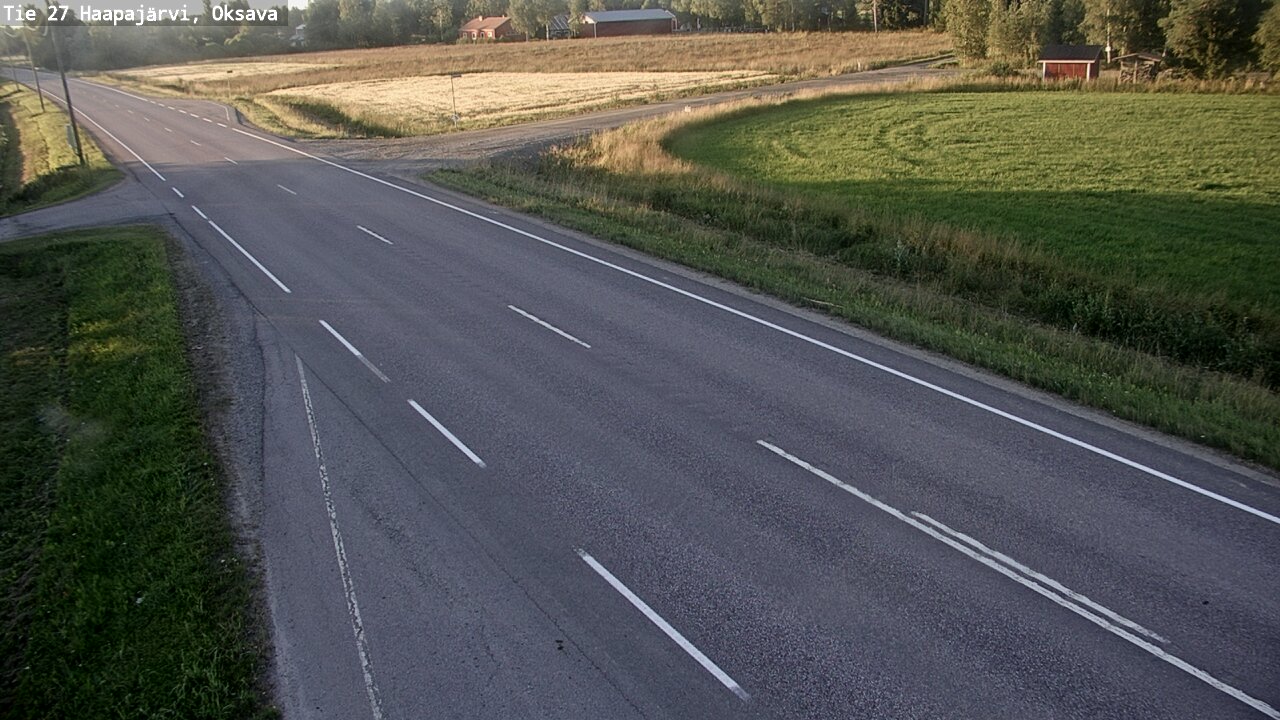 Kelikamerat Kuva Tie 27 Haapajärvi, Oksava, Haapajärvi, Pohjois-Pohjanmaa