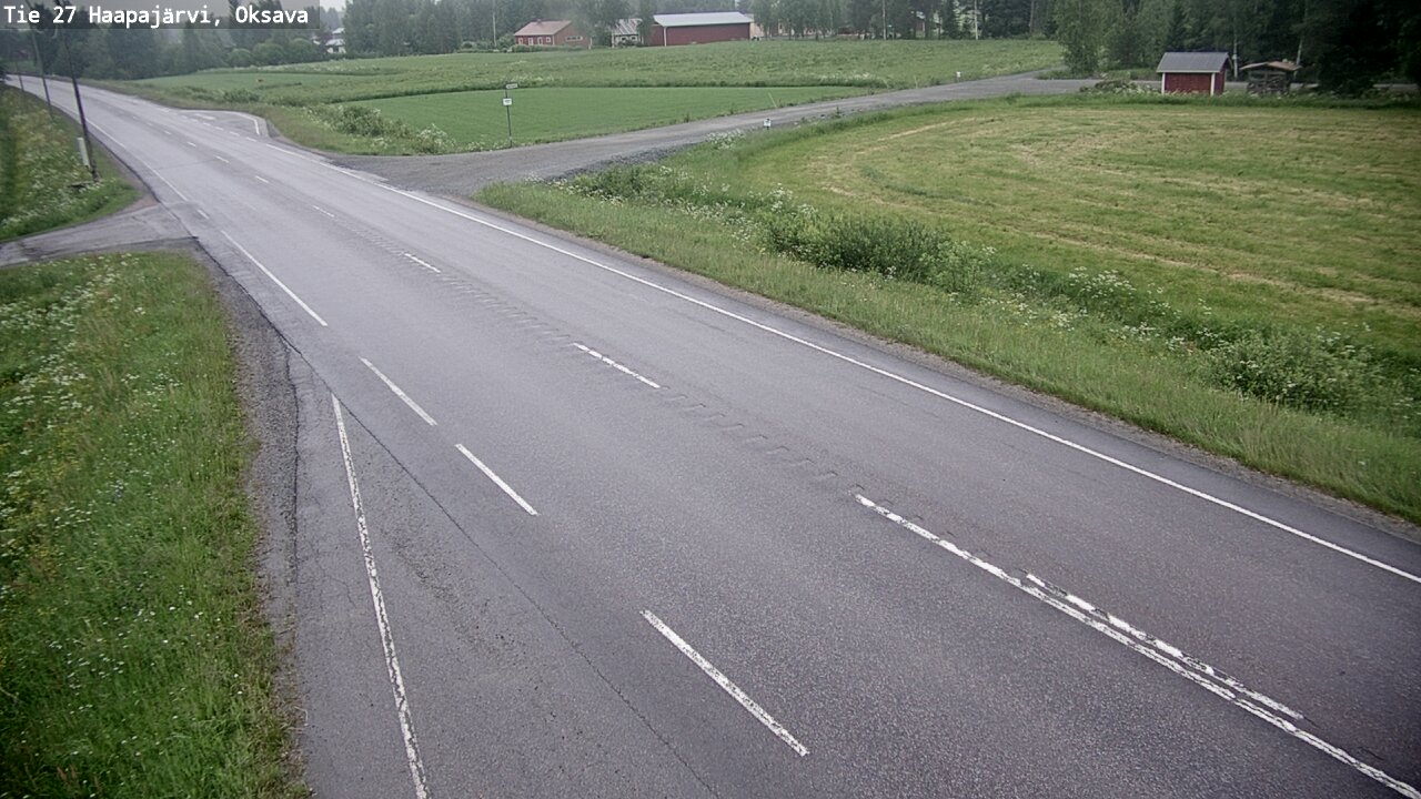 Kelikamerat Kuva Tie 27 Haapajärvi, Oksava, Haapajärvi, Pohjois-Pohjanmaa