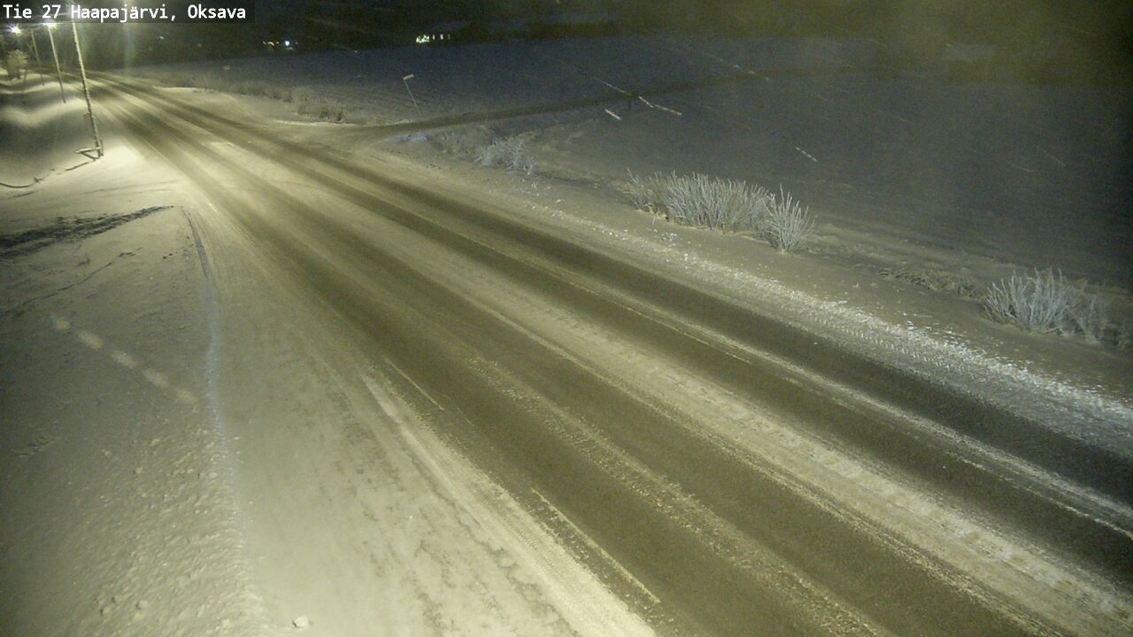 Kelikamerat Kuva Tie 27 Haapajärvi, Oksava, Haapajärvi, Pohjois-Pohjanmaa