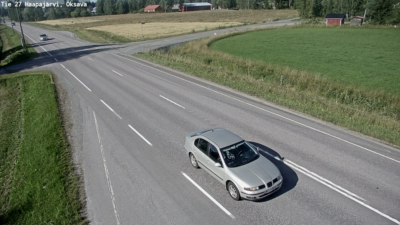 Kelikamerat Kuva Tie 27 Haapajärvi, Oksava, Haapajärvi, Pohjois-Pohjanmaa