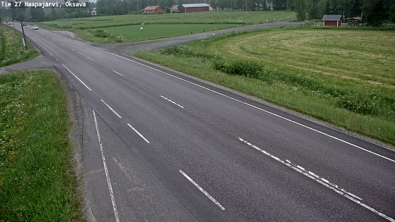 Kelikamerat Kuva Tie 27 Haapajärvi, Oksava, Haapajärvi, Pohjois-Pohjanmaa