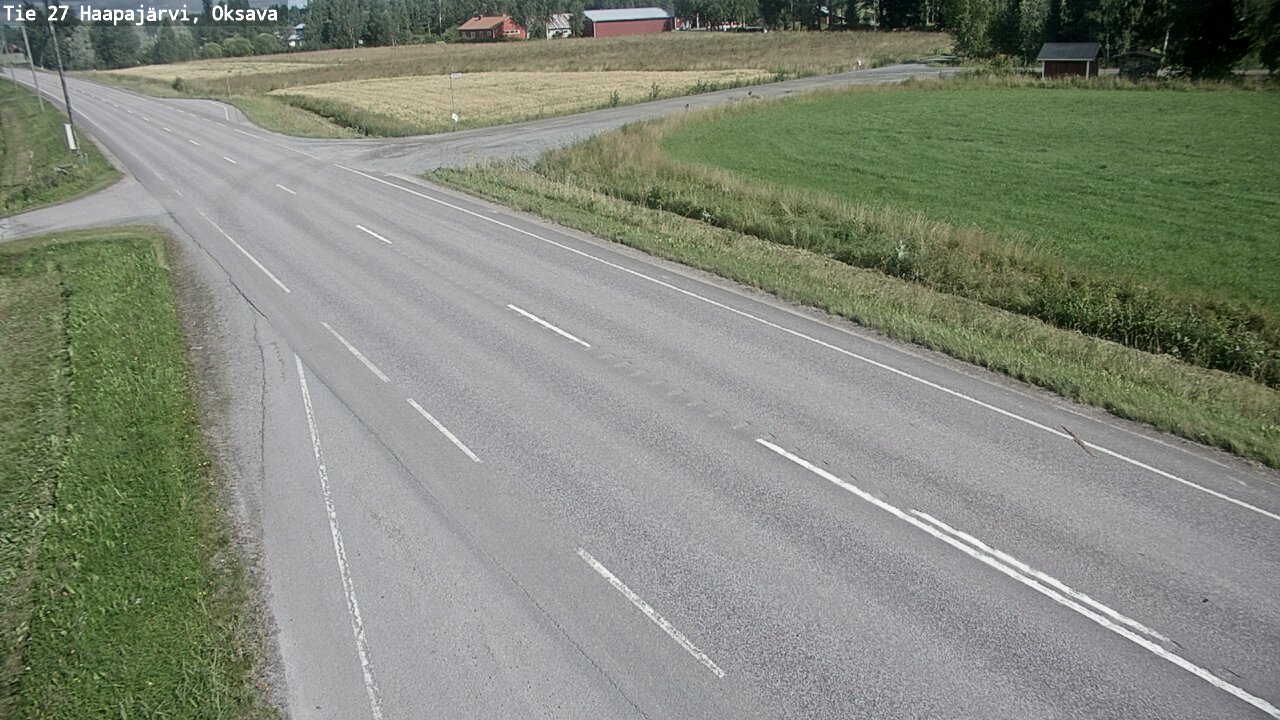 Kelikamerat Kuva Tie 27 Haapajärvi, Oksava, Haapajärvi, Pohjois-Pohjanmaa