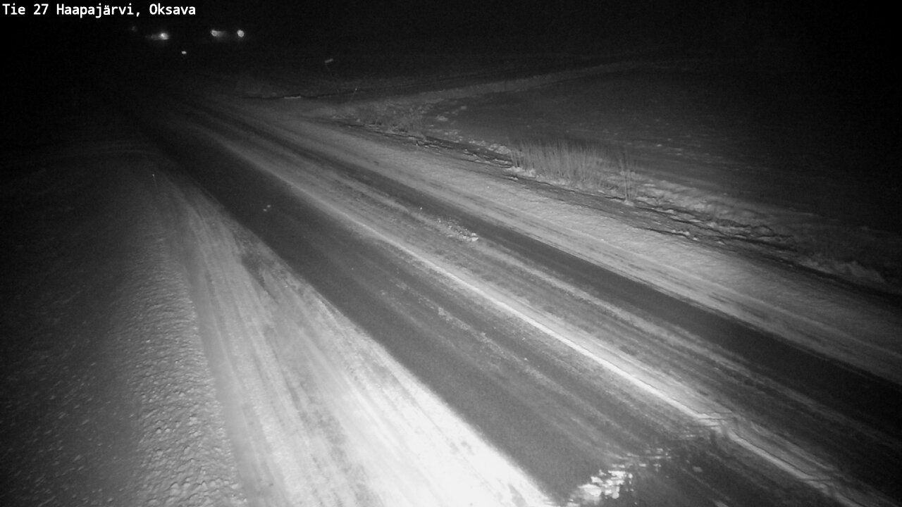 Kelikamerat Kuva Tie 27 Haapajärvi, Oksava, Haapajärvi, Pohjois-Pohjanmaa