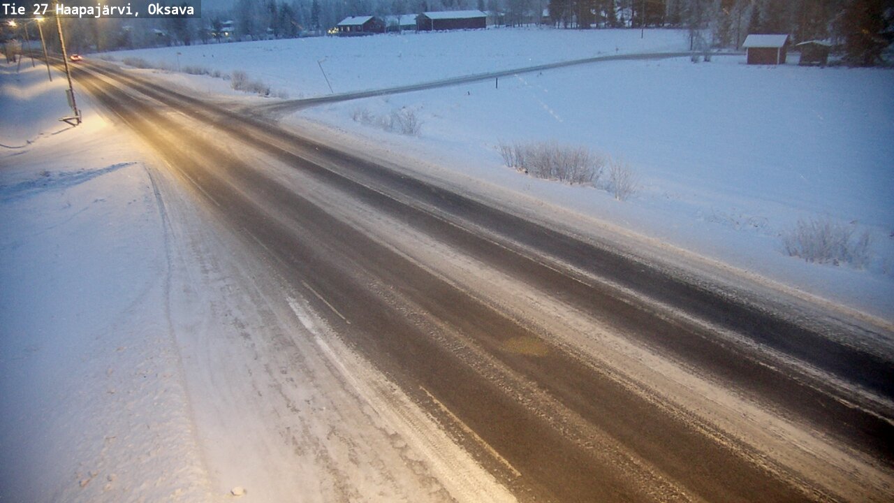 Kelikamerat Kuva Tie 27 Haapajärvi, Oksava, Haapajärvi, Pohjois-Pohjanmaa