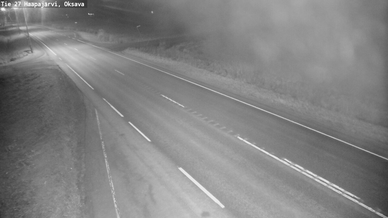 Kelikamerat Kuva Tie 27 Haapajärvi, Oksava, Haapajärvi, Pohjois-Pohjanmaa