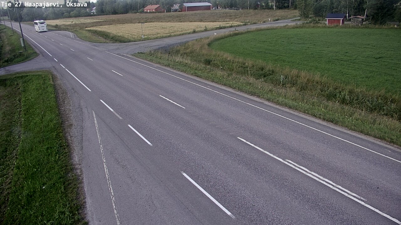 Kelikamerat Kuva Tie 27 Haapajärvi, Oksava, Haapajärvi, Pohjois-Pohjanmaa