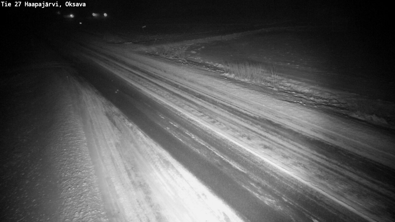 Kelikamerat Kuva Tie 27 Haapajärvi, Oksava, Haapajärvi, Pohjois-Pohjanmaa