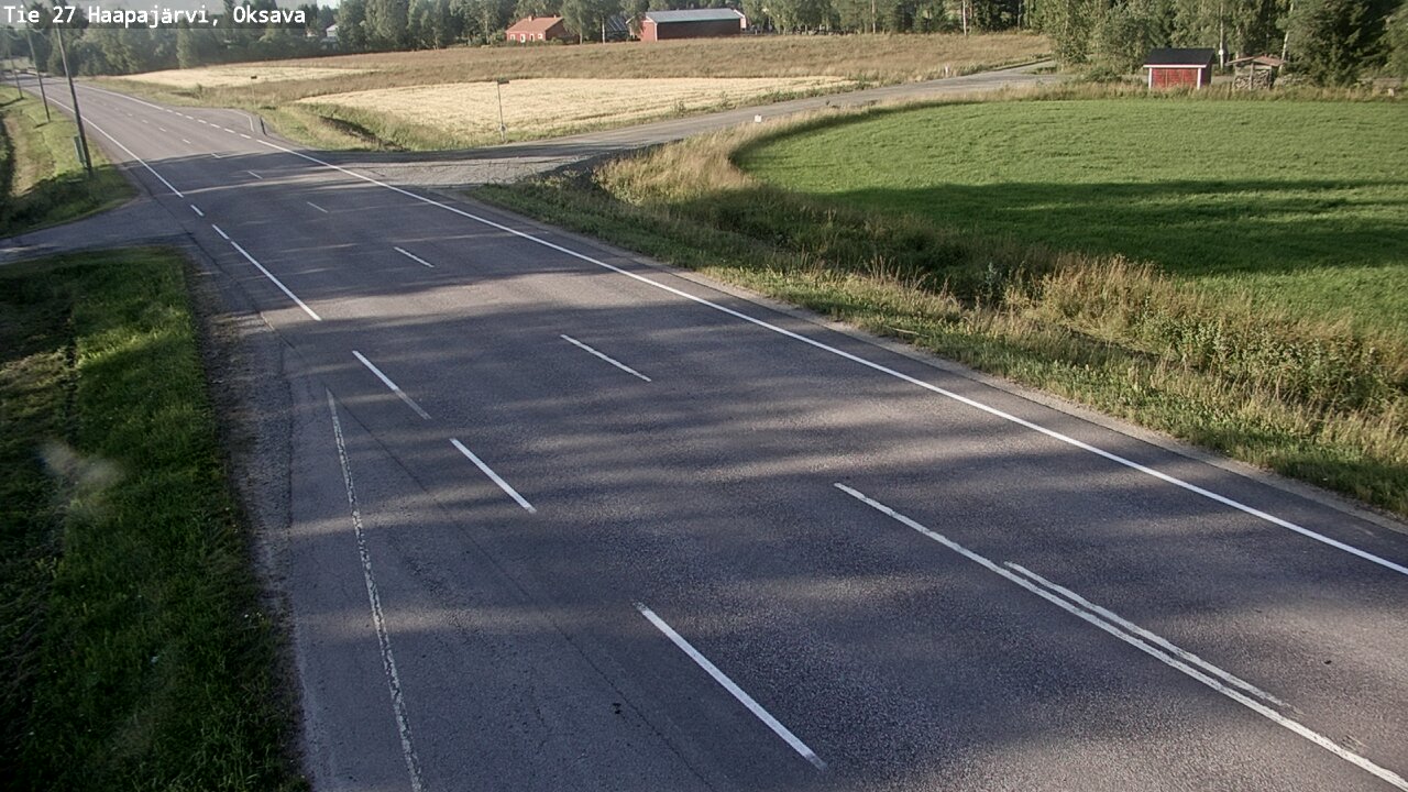 Kelikamerat Kuva Tie 27 Haapajärvi, Oksava, Haapajärvi, Pohjois-Pohjanmaa