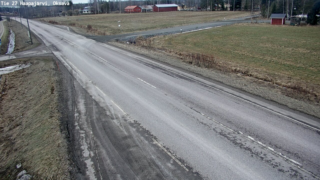 Kelikamerat Kuva Tie 27 Haapajärvi, Oksava, Haapajärvi, Pohjois-Pohjanmaa