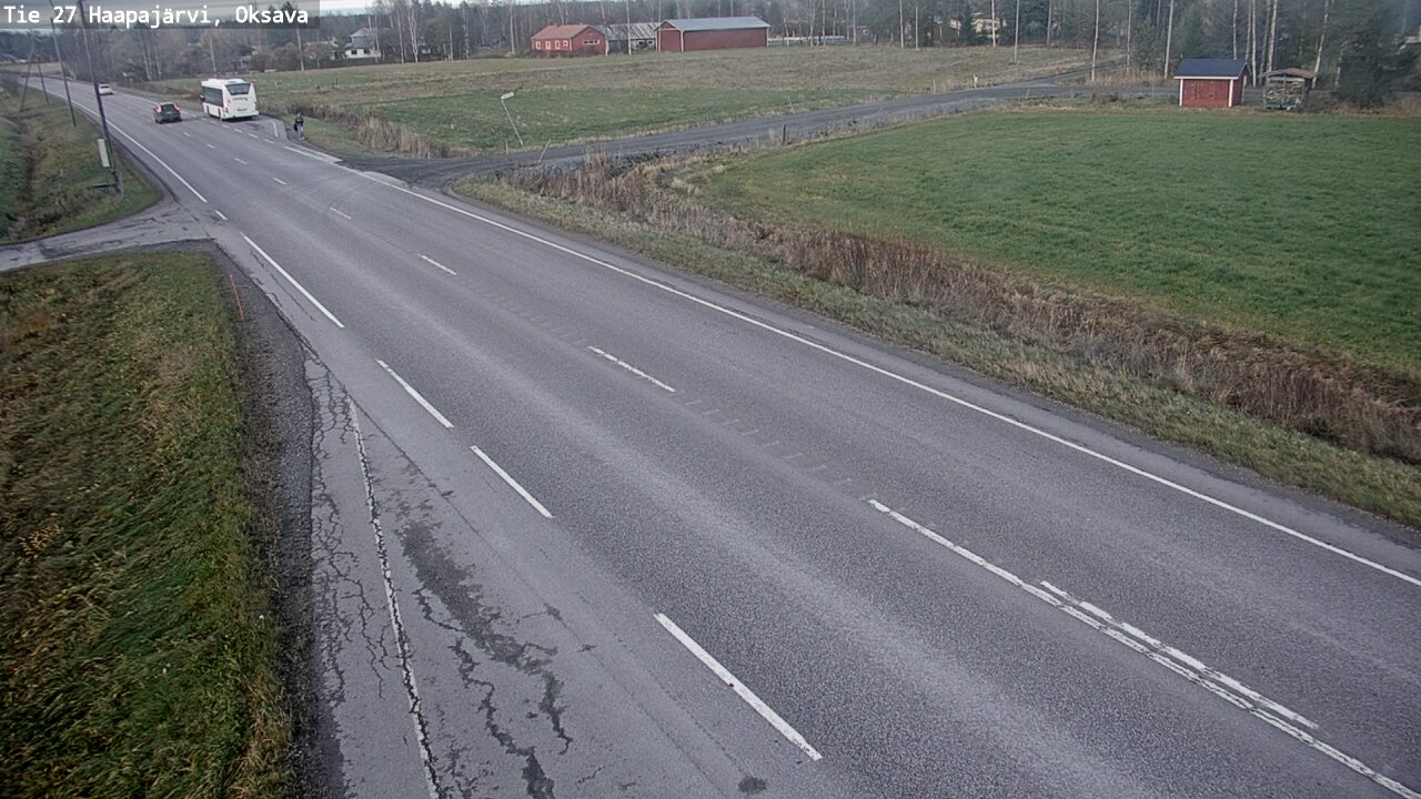 Kelikamerat Kuva Tie 27 Haapajärvi, Oksava, Haapajärvi, Pohjois-Pohjanmaa
