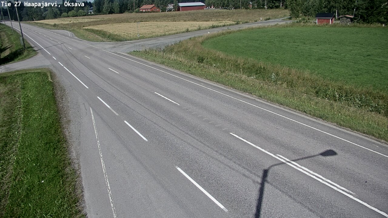 Kelikamerat Kuva Tie 27 Haapajärvi, Oksava, Haapajärvi, Pohjois-Pohjanmaa