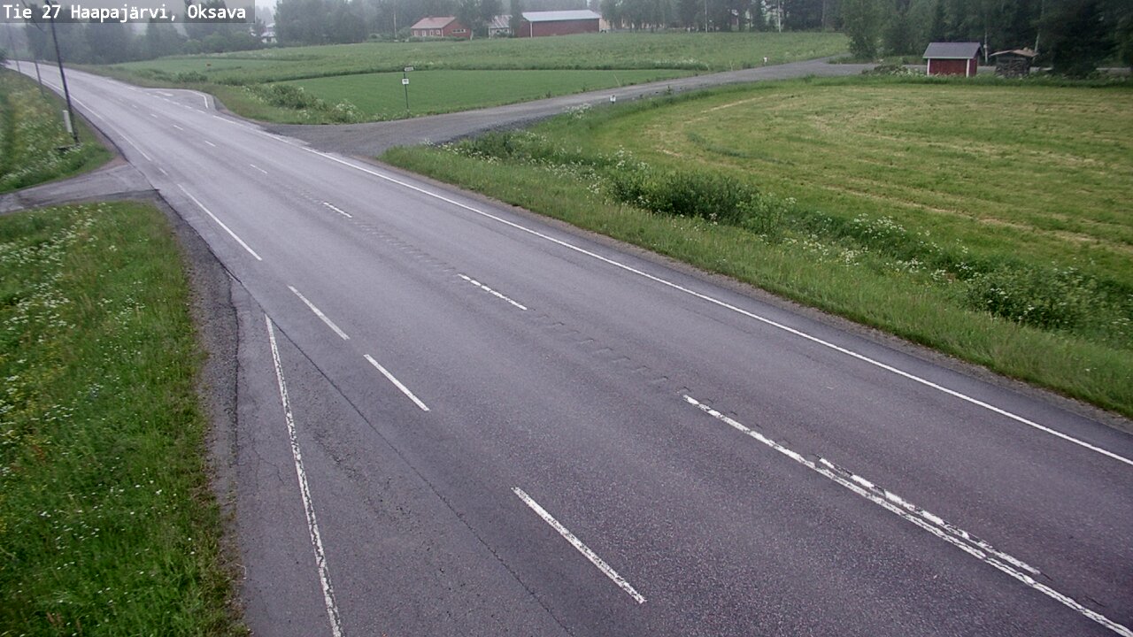 Kelikamerat Kuva Tie 27 Haapajärvi, Oksava, Haapajärvi, Pohjois-Pohjanmaa