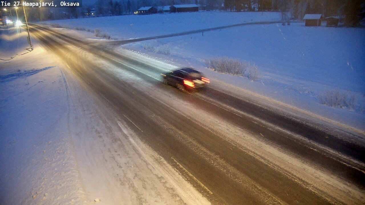 Kelikamerat Kuva Tie 27 Haapajärvi, Oksava, Haapajärvi, Pohjois-Pohjanmaa
