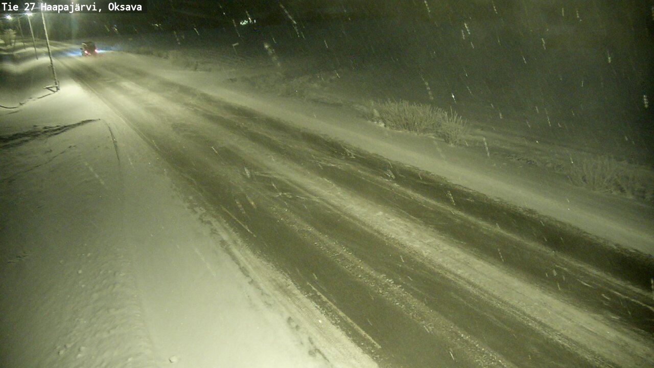 Kelikamerat Kuva Tie 27 Haapajärvi, Oksava, Haapajärvi, Pohjois-Pohjanmaa