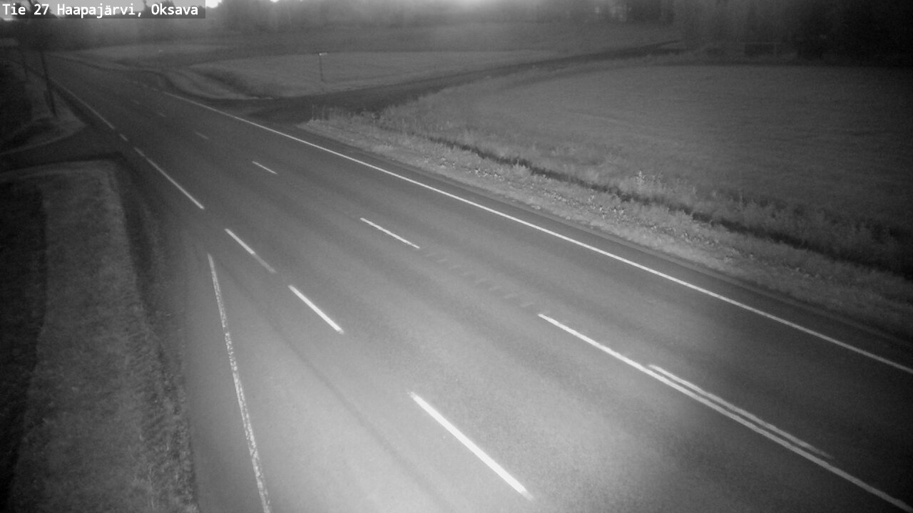 Kelikamerat Kuva Tie 27 Haapajärvi, Oksava, Haapajärvi, Pohjois-Pohjanmaa